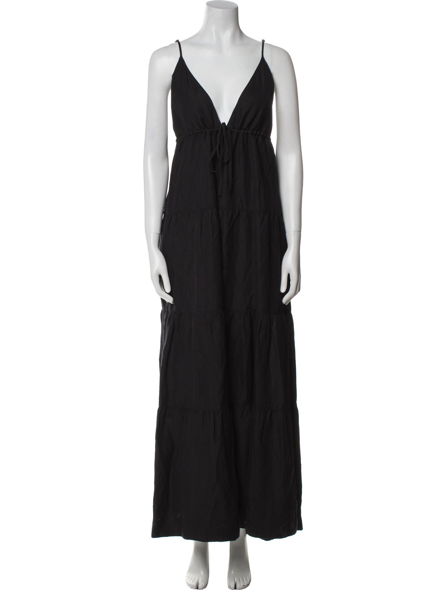 Posse V-Neck Long Dress