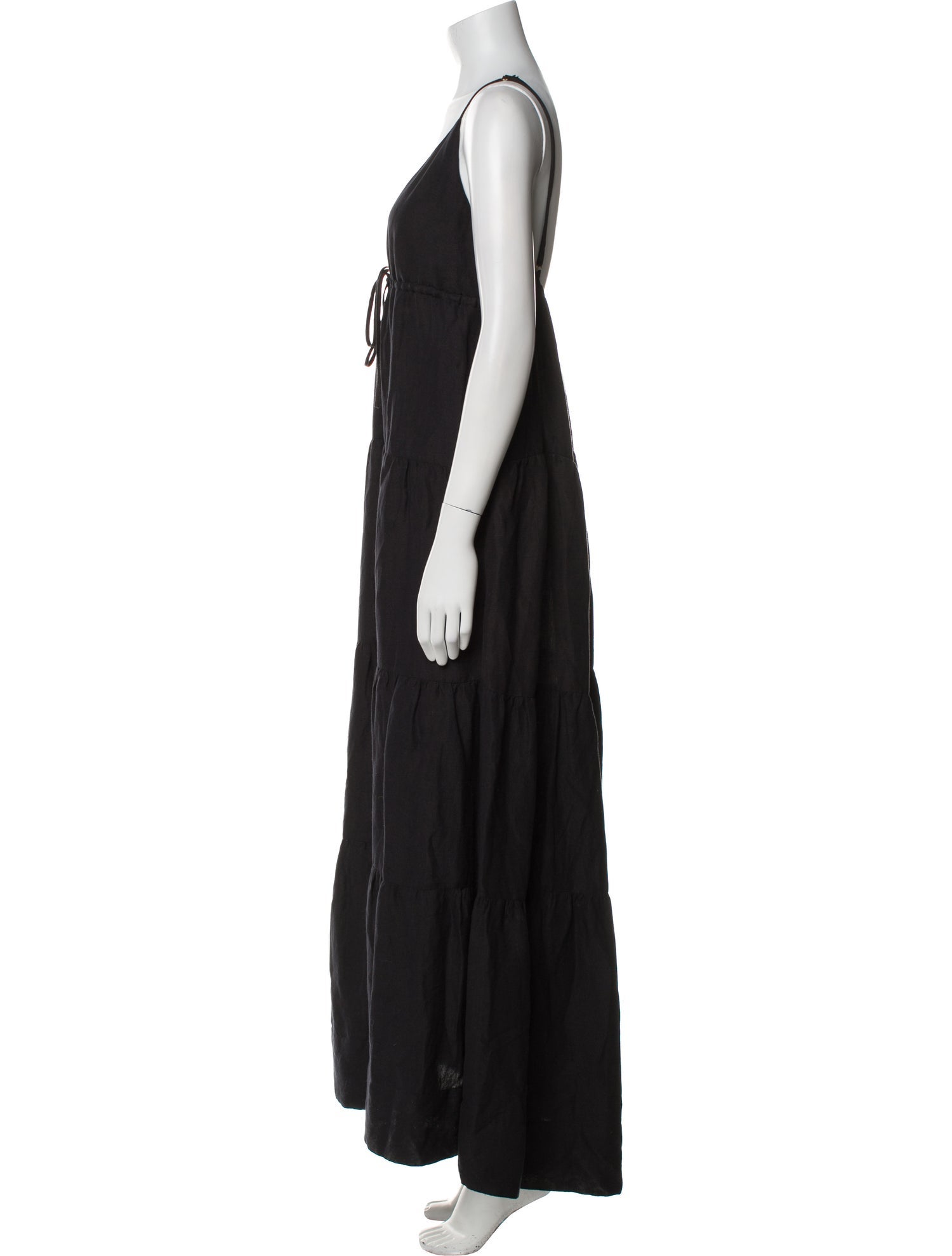Posse V-Neck Long Dress