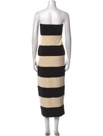 Posse Striped Midi Length Dress