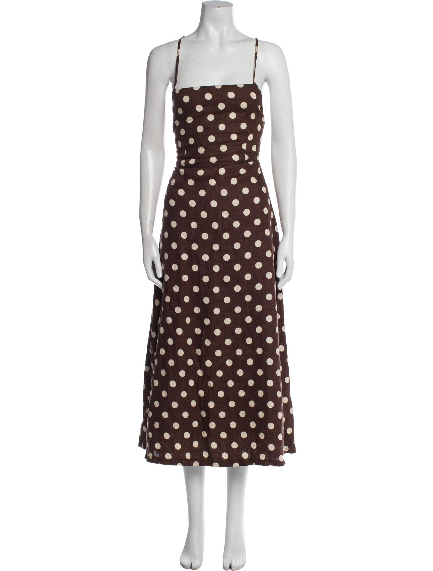 Posse Linen Midi Length Dress