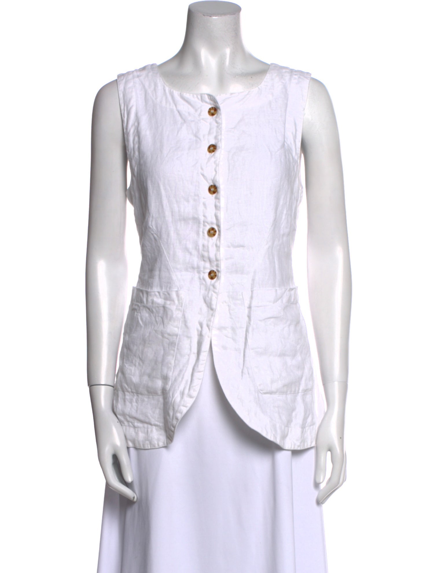 Posse Linen Scoop Neck Tunic