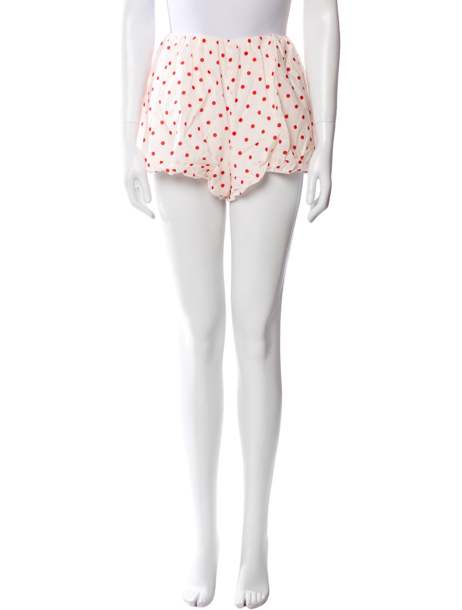 Posse Polka Dot Print Mini Shorts