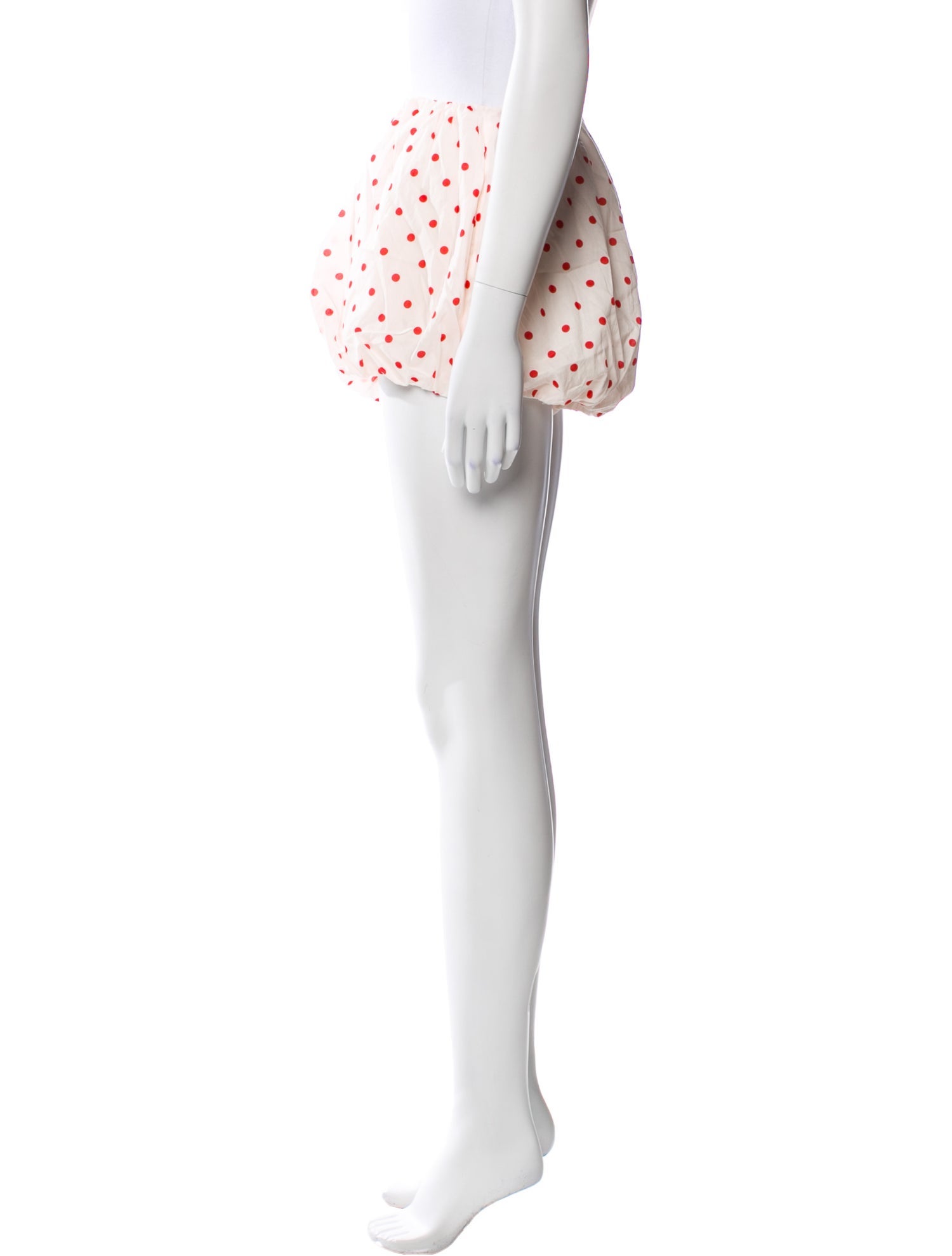 Posse Polka Dot Print Mini Shorts