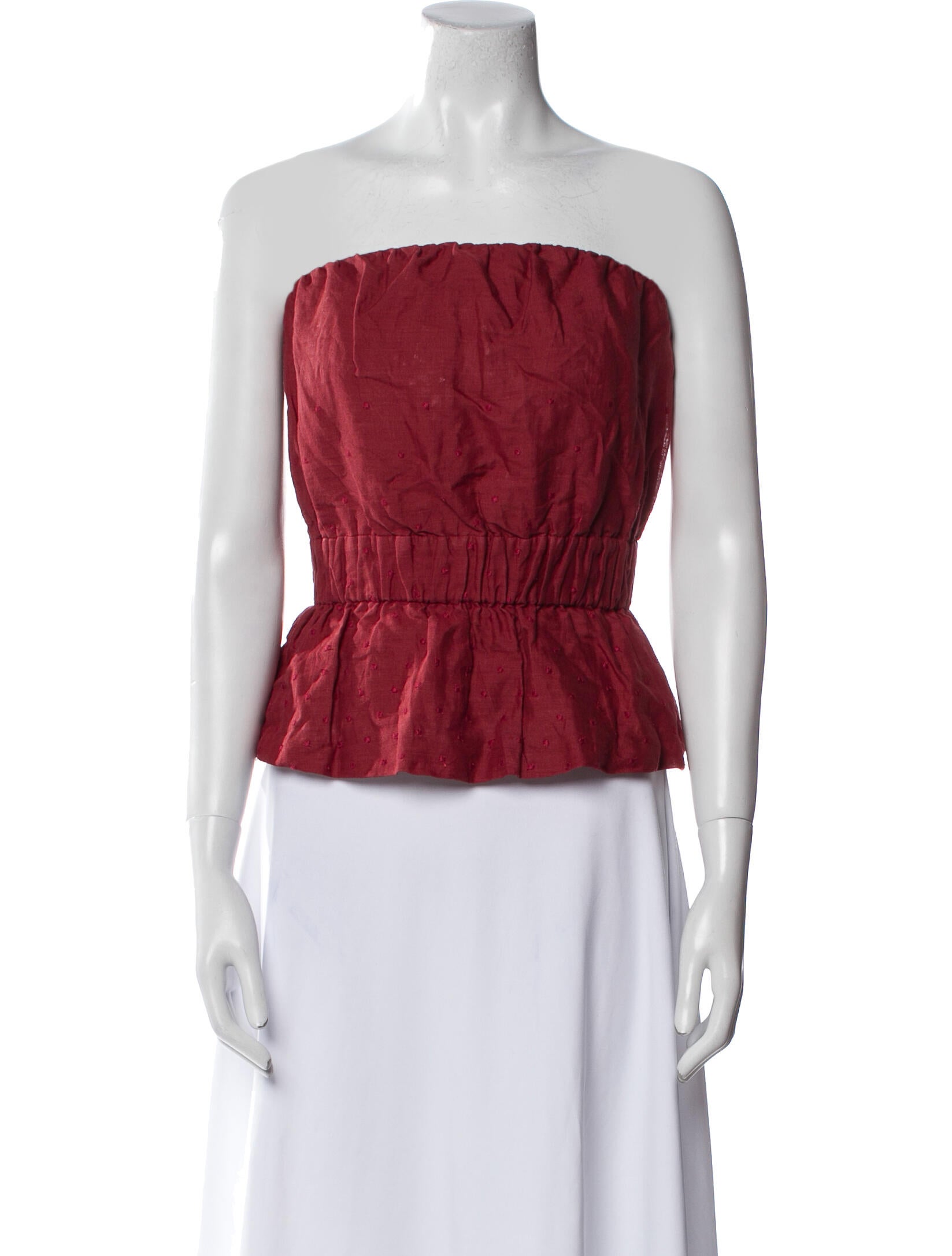 Posse Strapless Crop Top