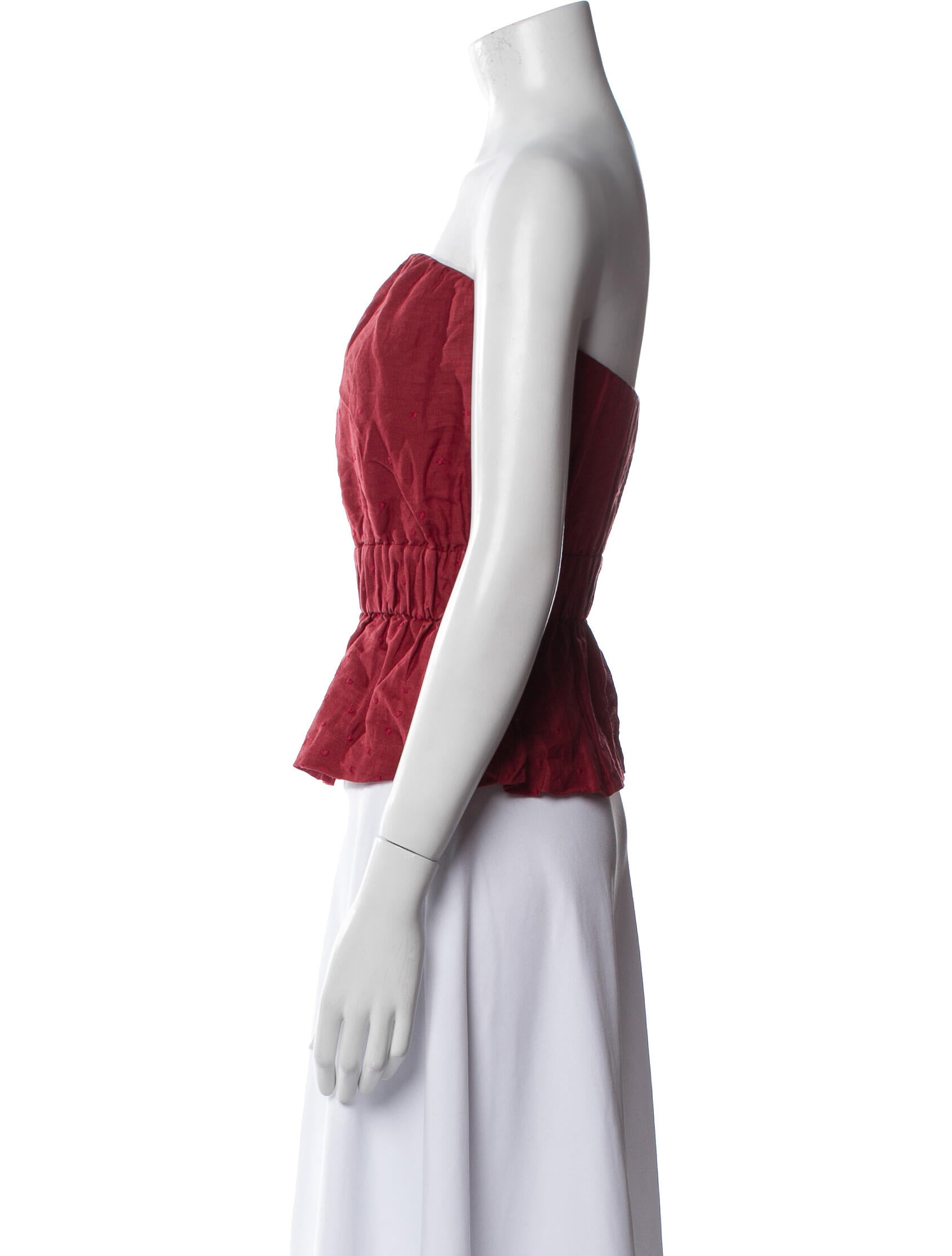 Posse Strapless Crop Top