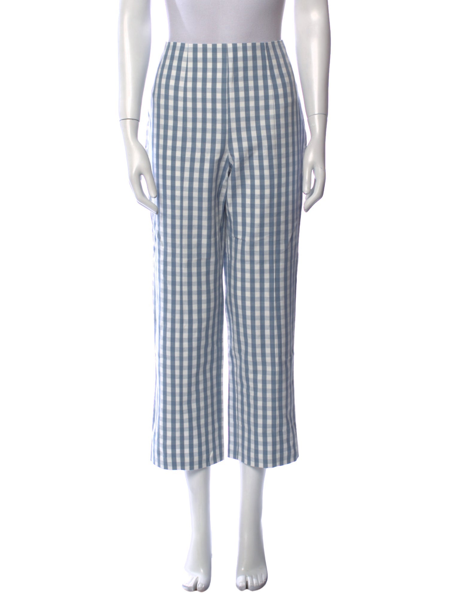 Posse Plaid Print Wide Leg Pants w/ Tags