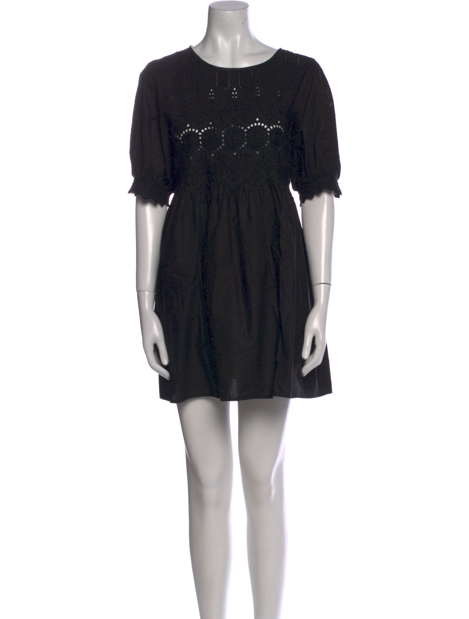 Posse Scoop Neck Mini Dress