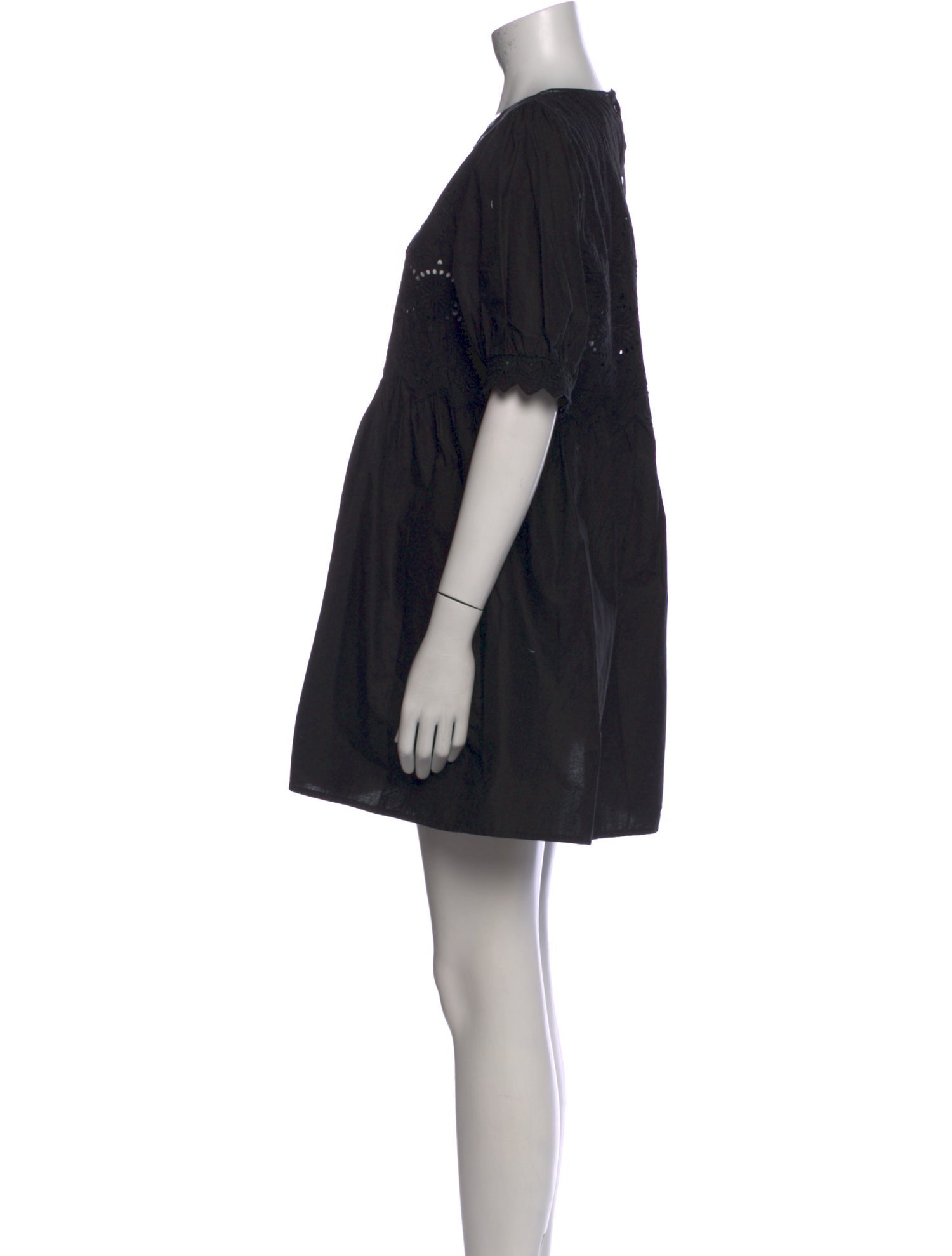 Posse Scoop Neck Mini Dress