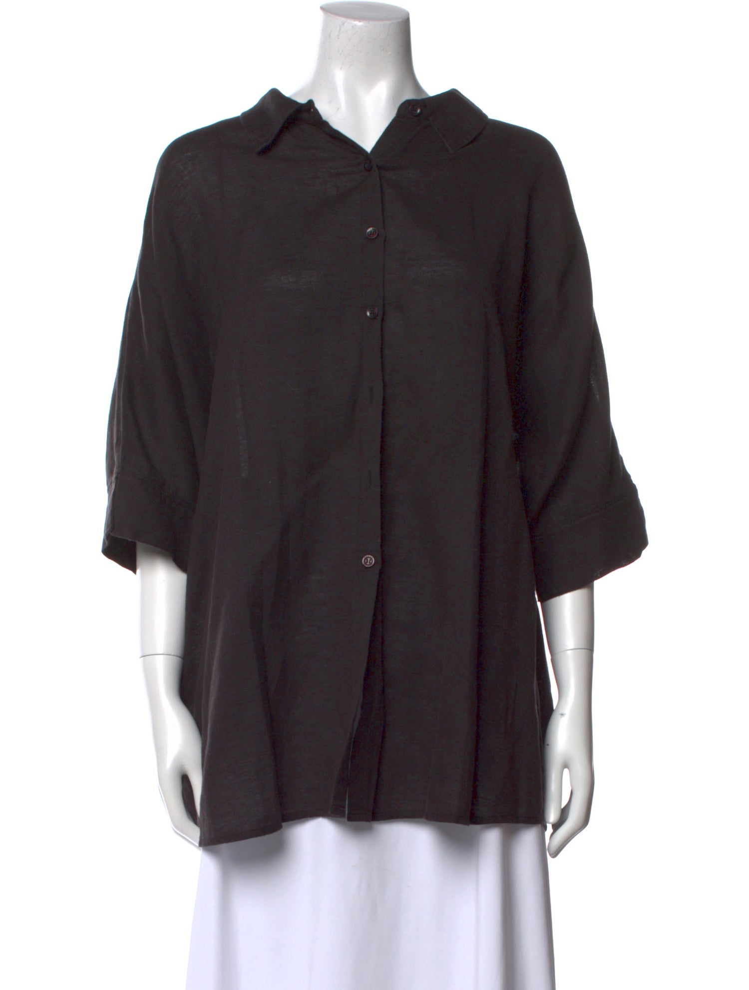 Posse Linen Three-Quarter Sleeve Tunic