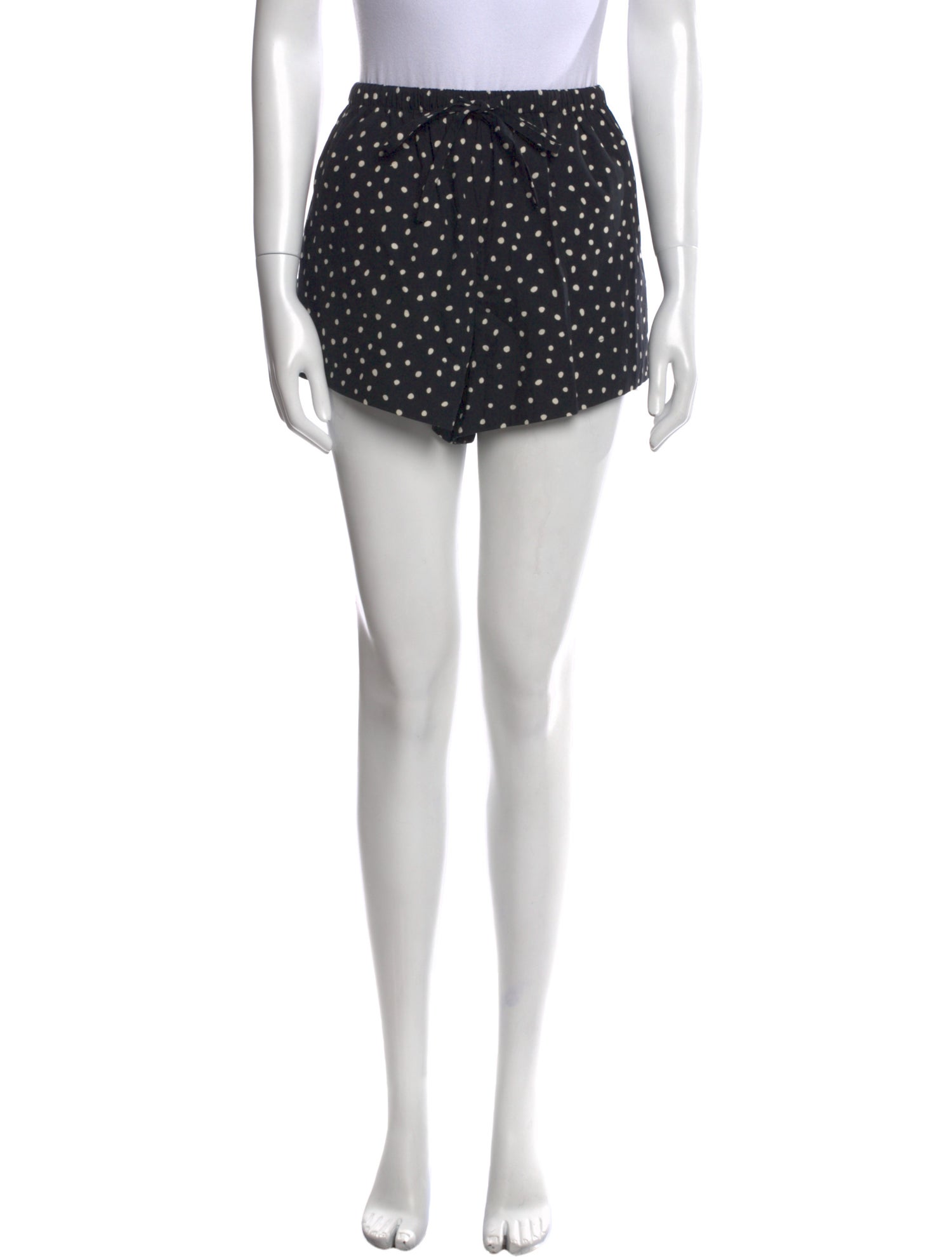 Posse Polka Dot Print Mini Shorts