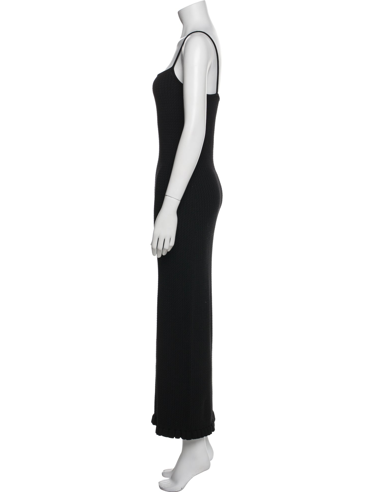 Posse Square Neckline Long Dress