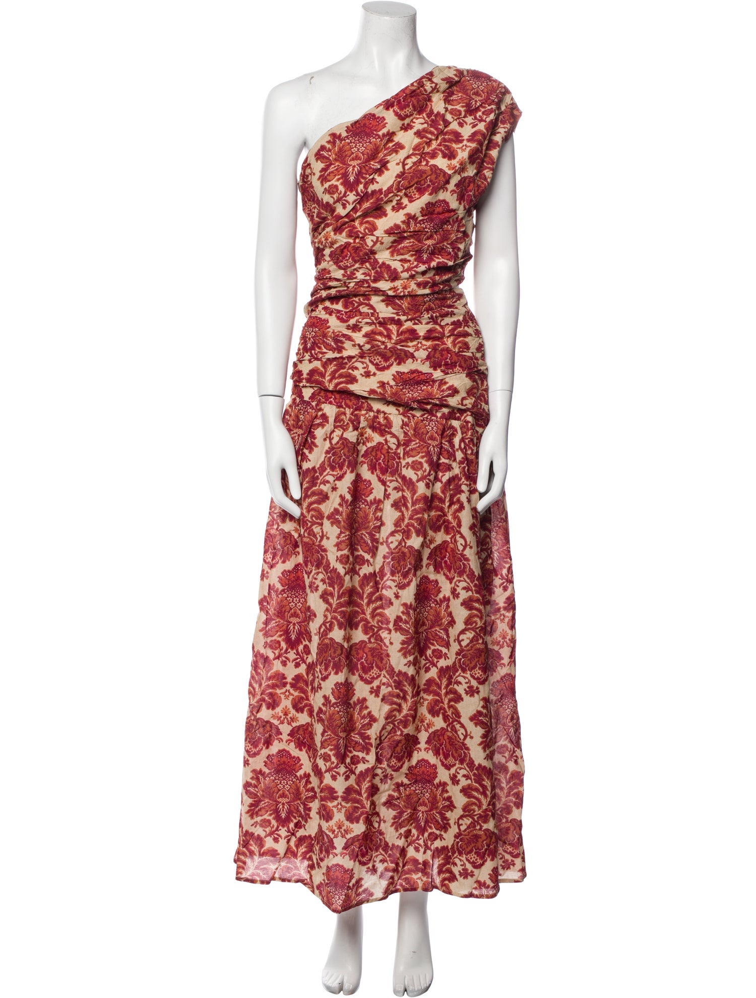 Posse Floral Print Long Dress w/ Tags