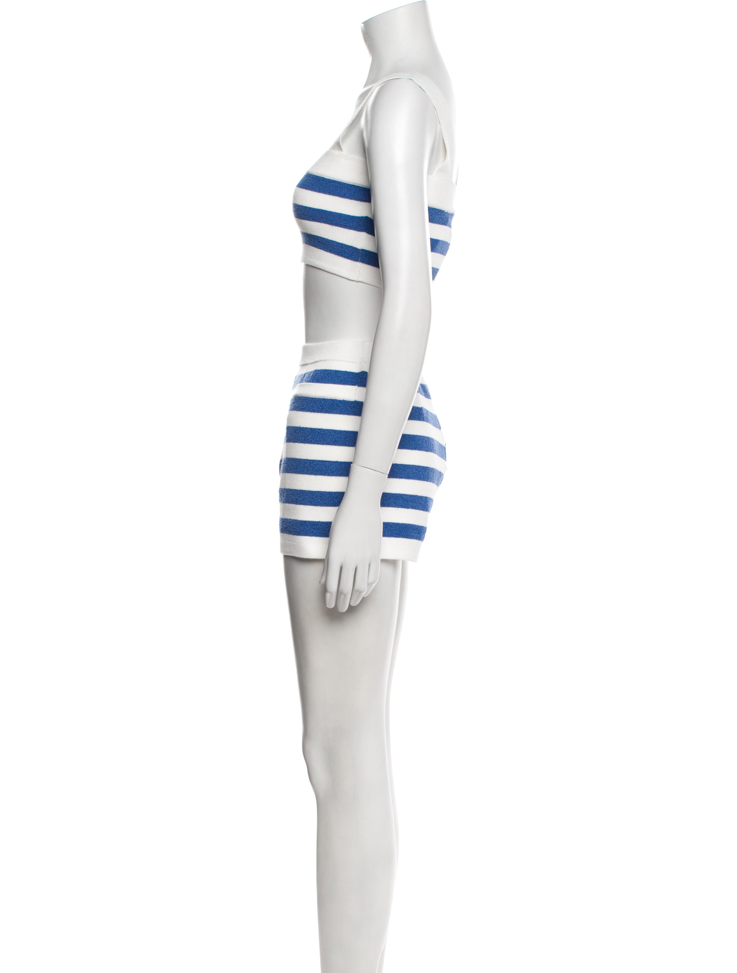 Posse Striped Short Set