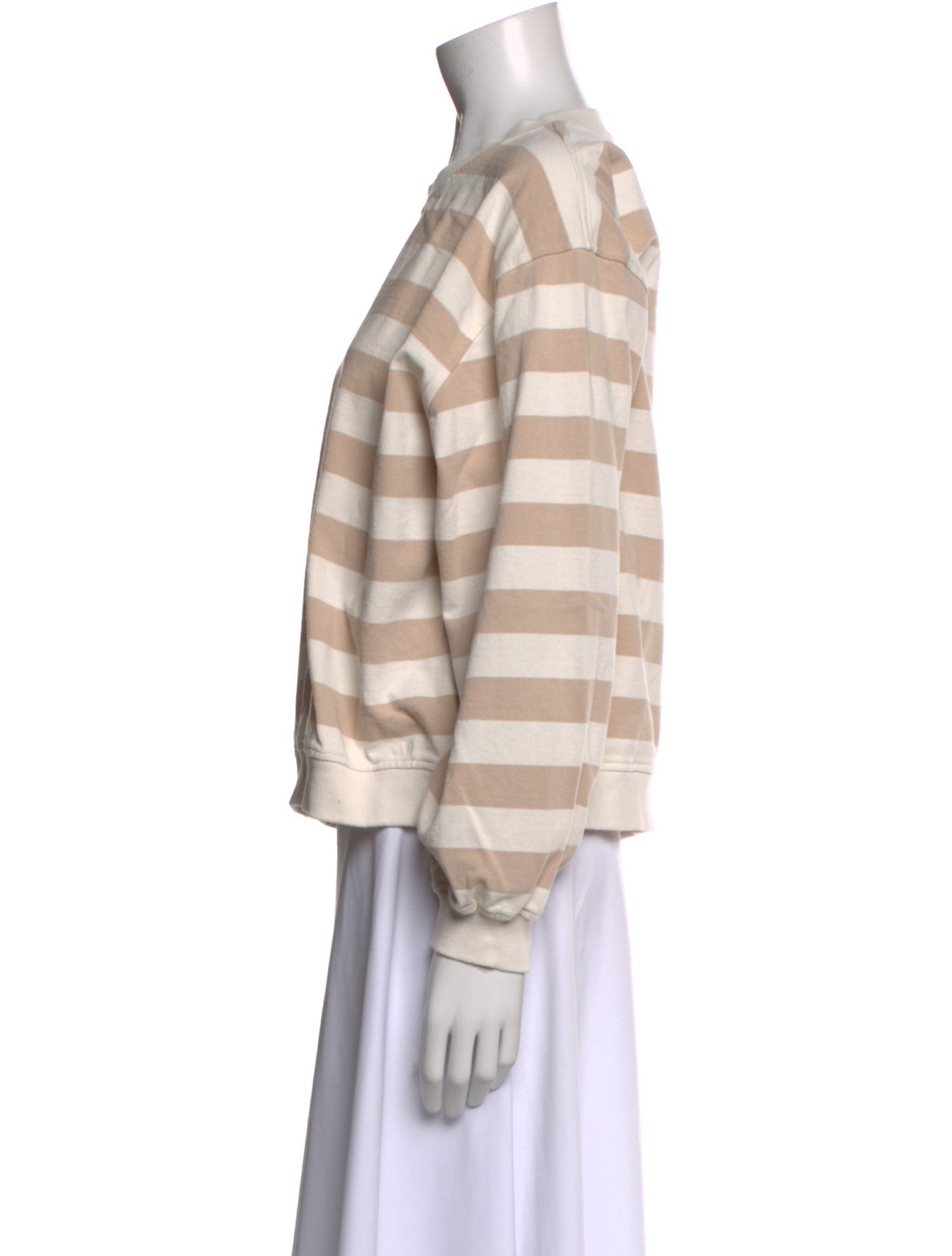 Posse Plaid Print Crew Neck Sweatshirt