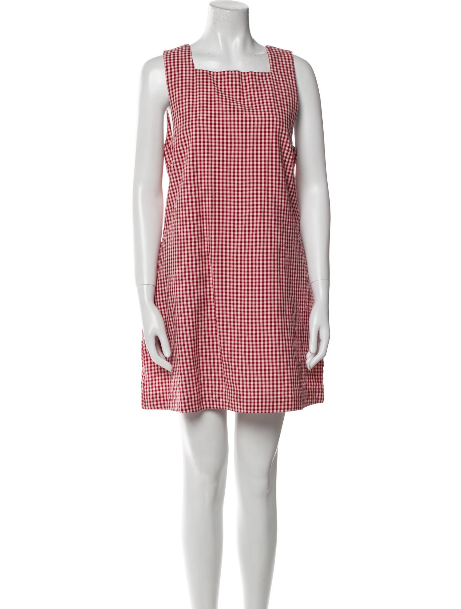 Posse Plaid Print Mini Dress