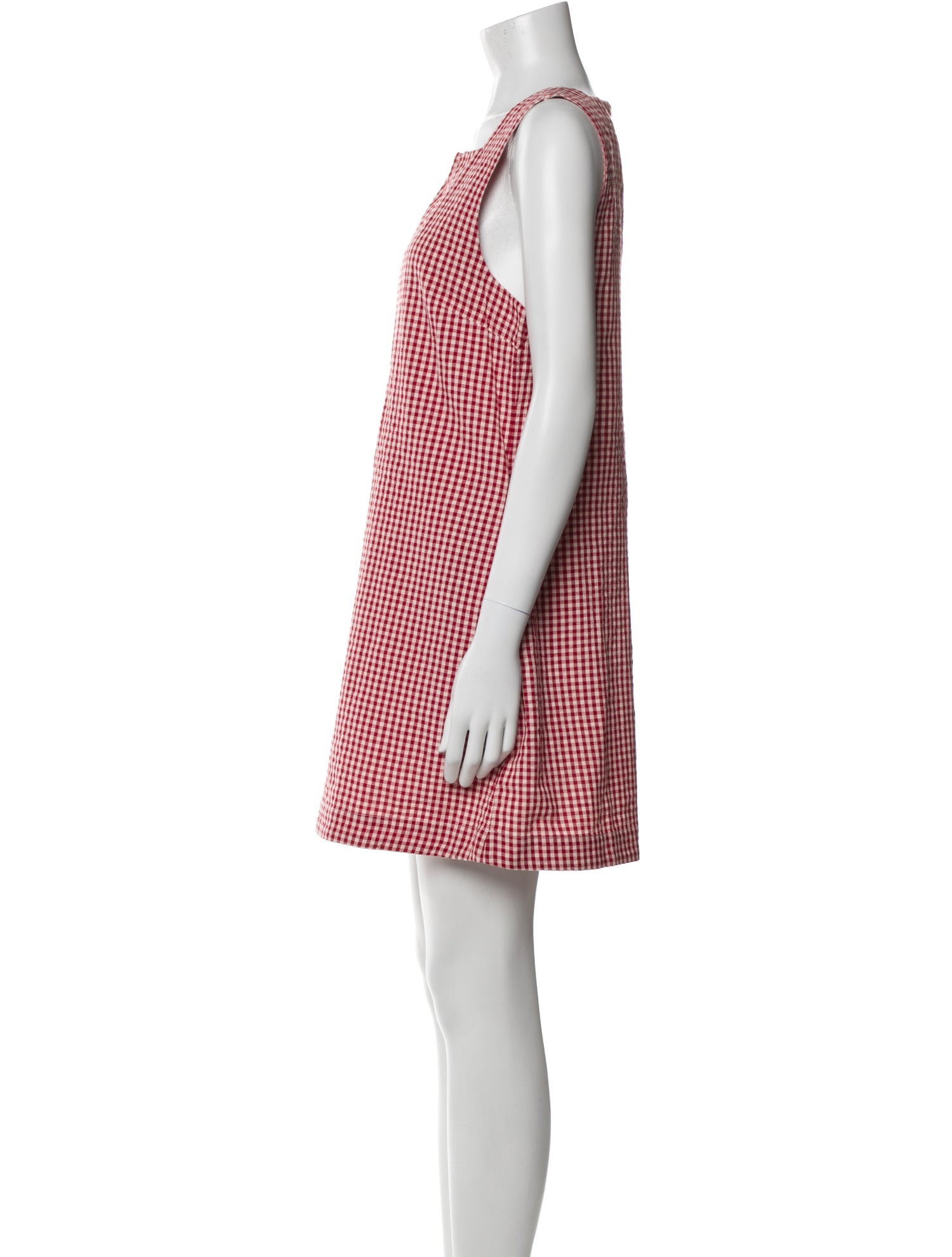 Posse Plaid Print Mini Dress