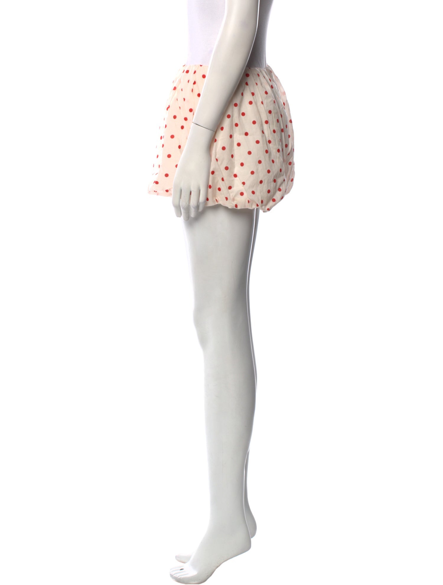 Posse Polka Dot Print Mini Shorts