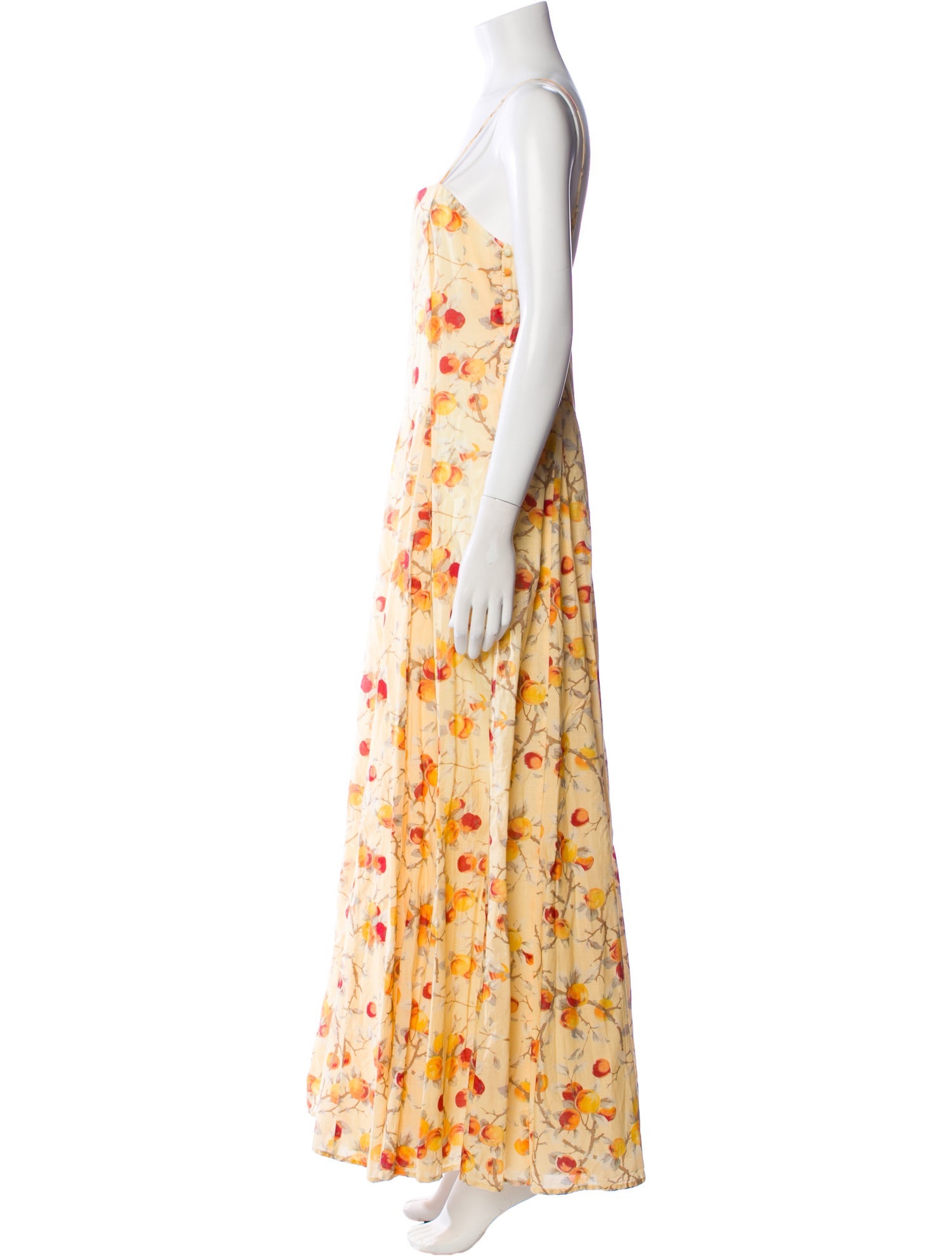 Posse Floral Print Long Dress w/ Tags