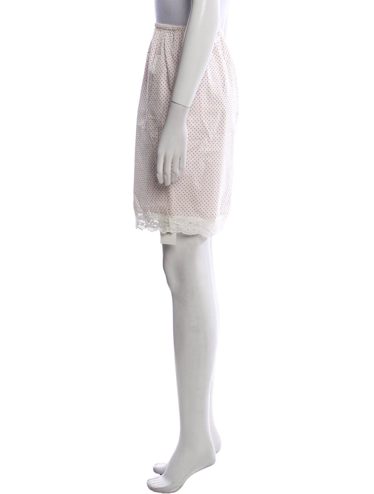 Posse Polka Dot Print Knee-Length Skirt w/ Tags