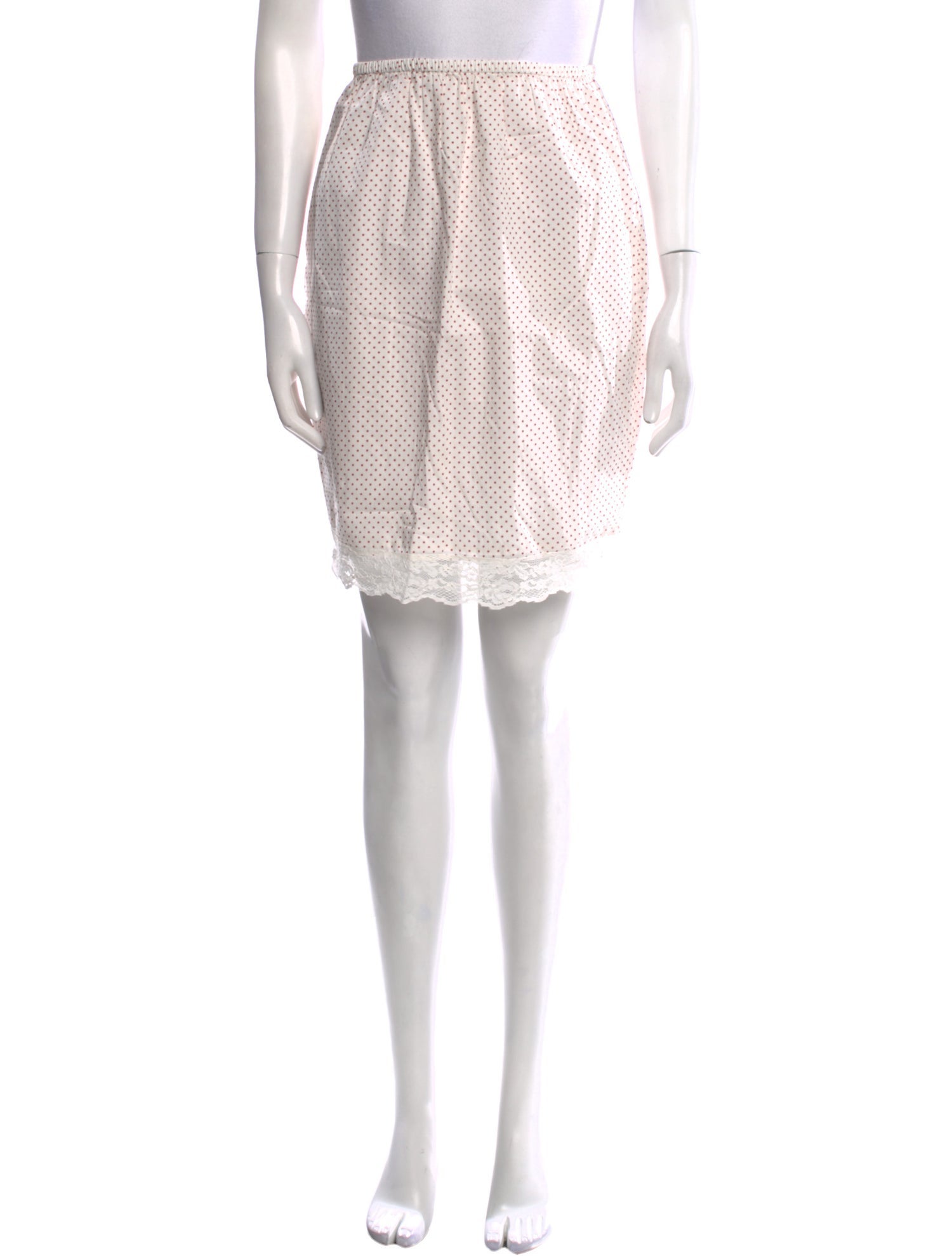 Posse Polka Dot Print Knee-Length Skirt