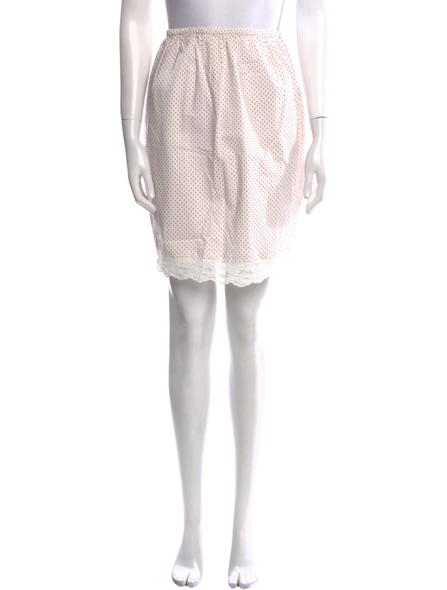 Posse Polka Dot Print Knee-Length Skirt