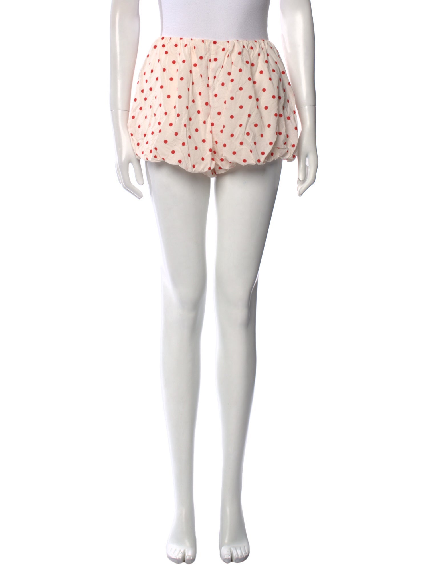 Posse Polka Dot Print Mini Shorts