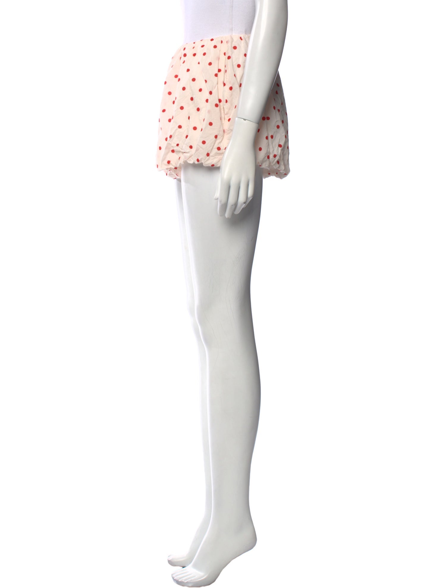 Posse Polka Dot Print Mini Shorts