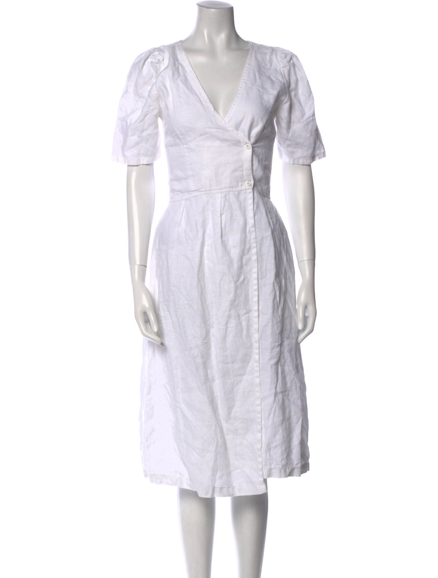 Posse Linen Midi Length Dress