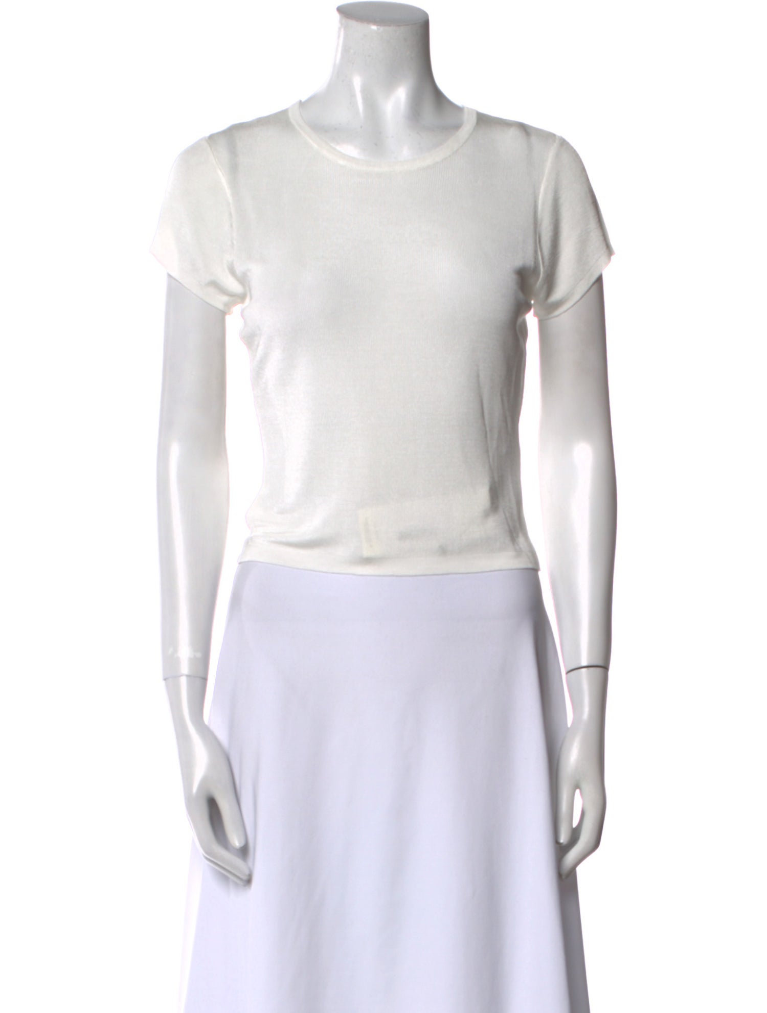 Posse Scoop Neck Short Sleeve Crop Top w/ Tags