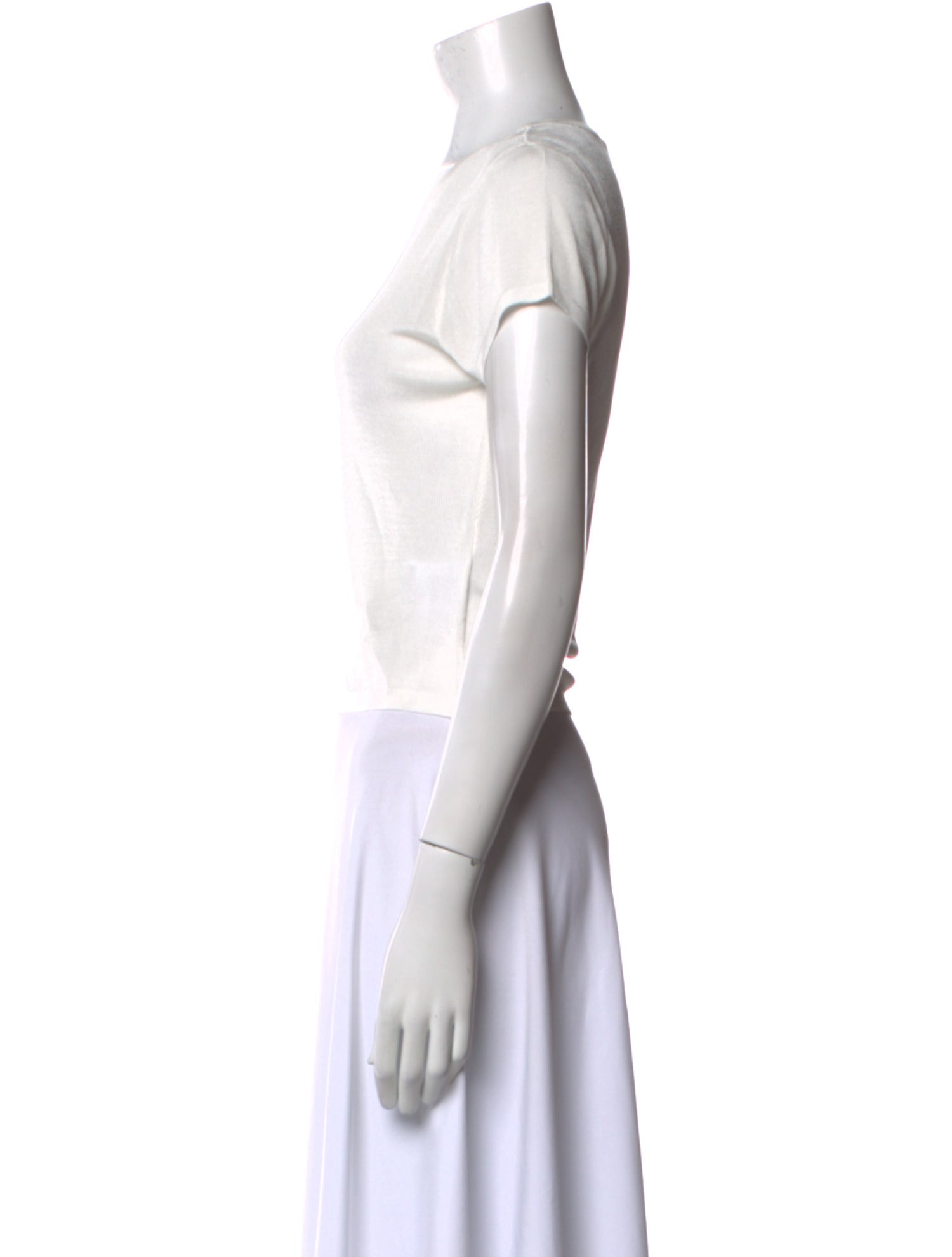 Posse Scoop Neck Short Sleeve Crop Top w/ Tags