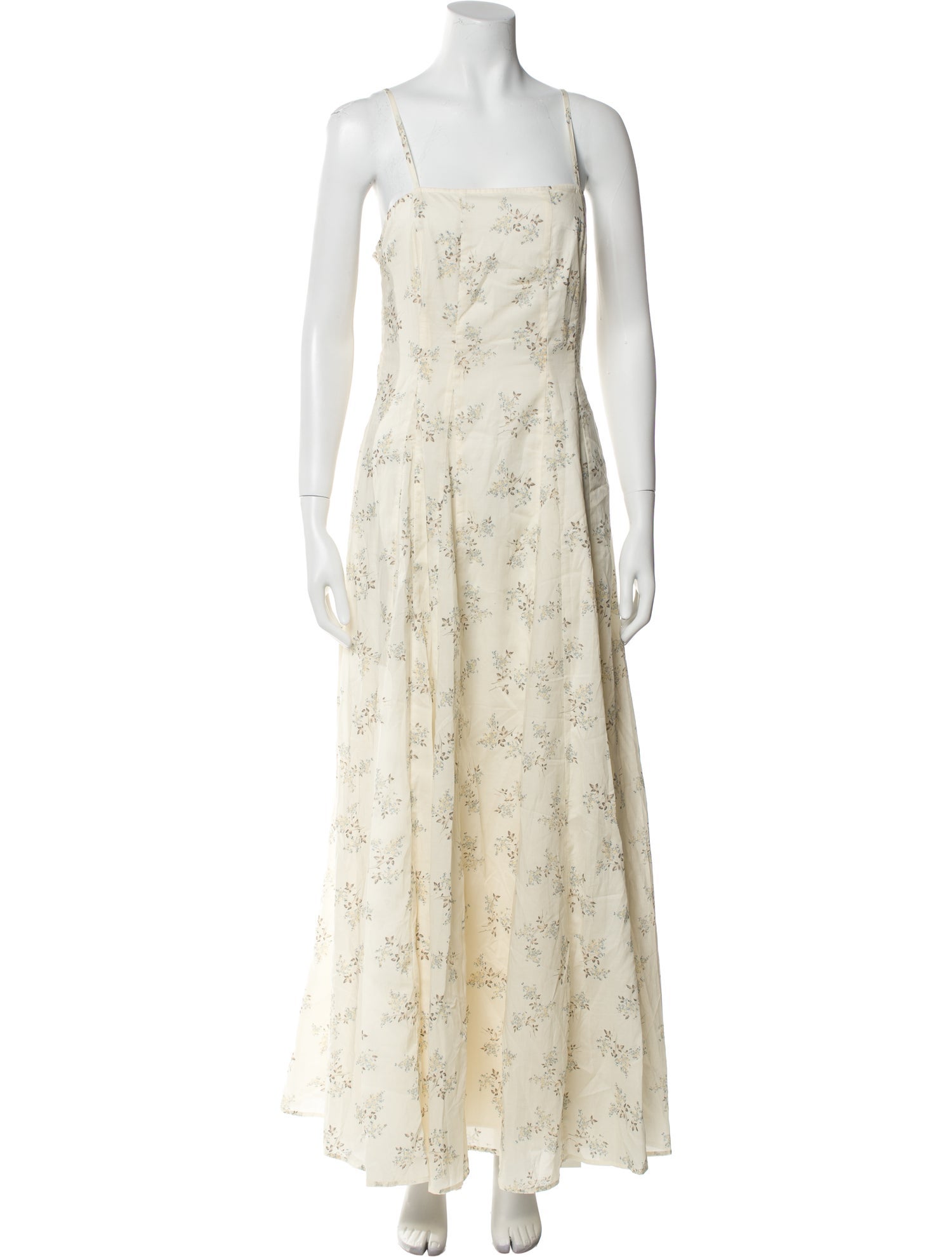 Posse Floral Print Long Dress w/ Tags