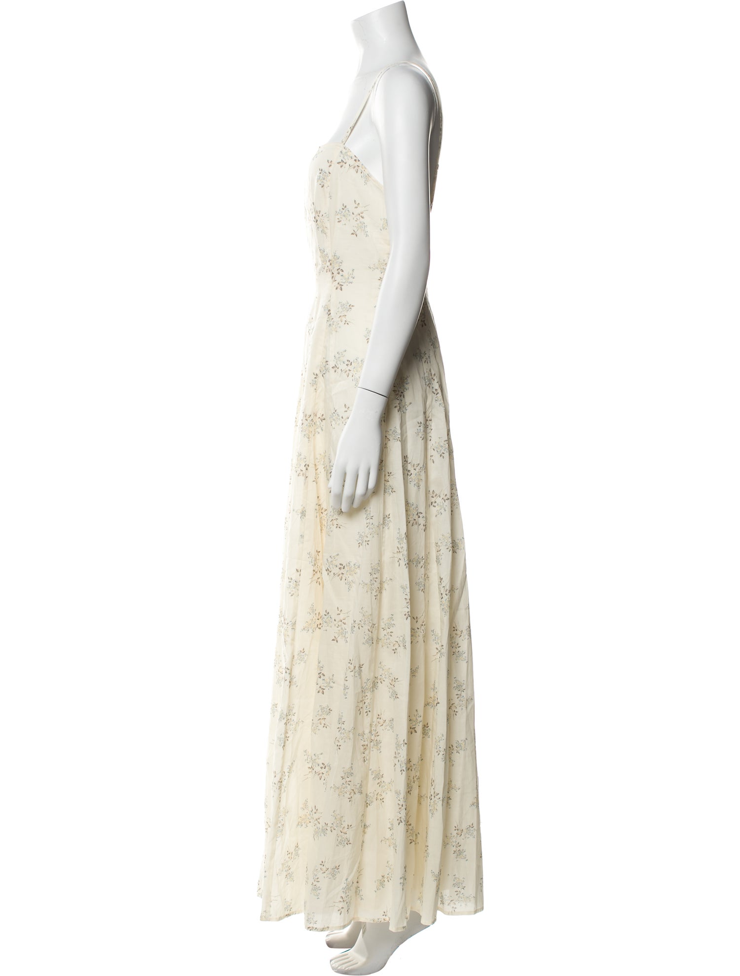 Posse Floral Print Long Dress w/ Tags