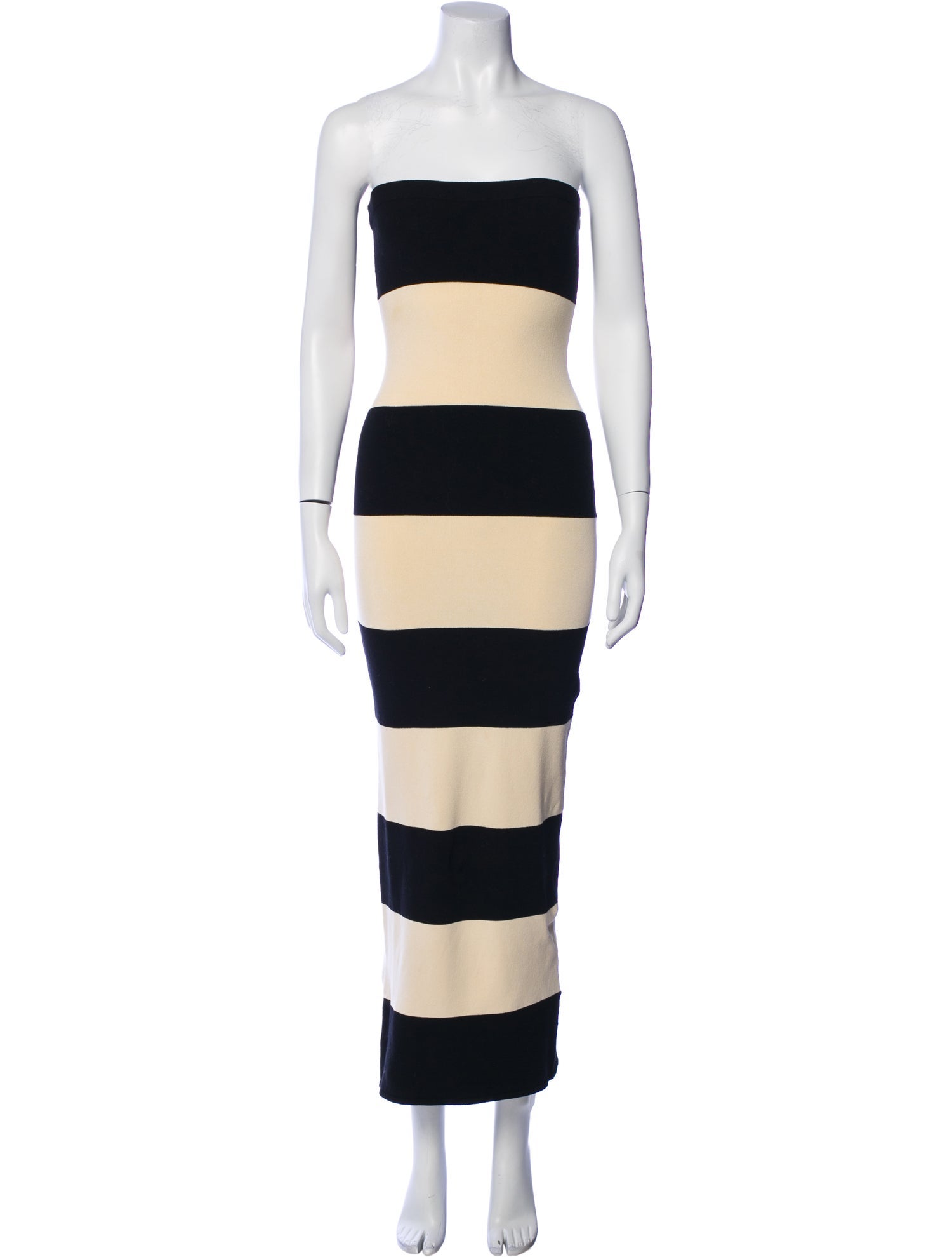Posse Striped Midi Length Dress