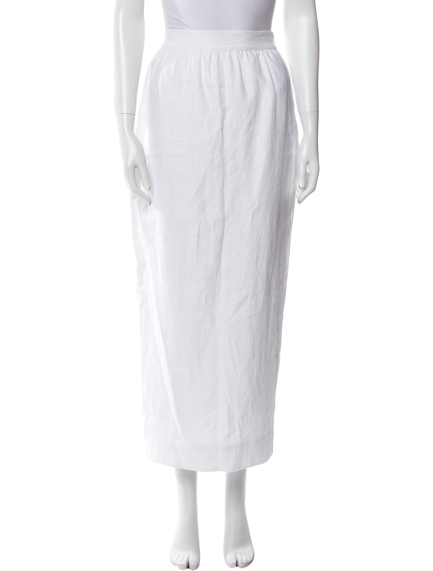 Posse Linen Midi Length Skirt