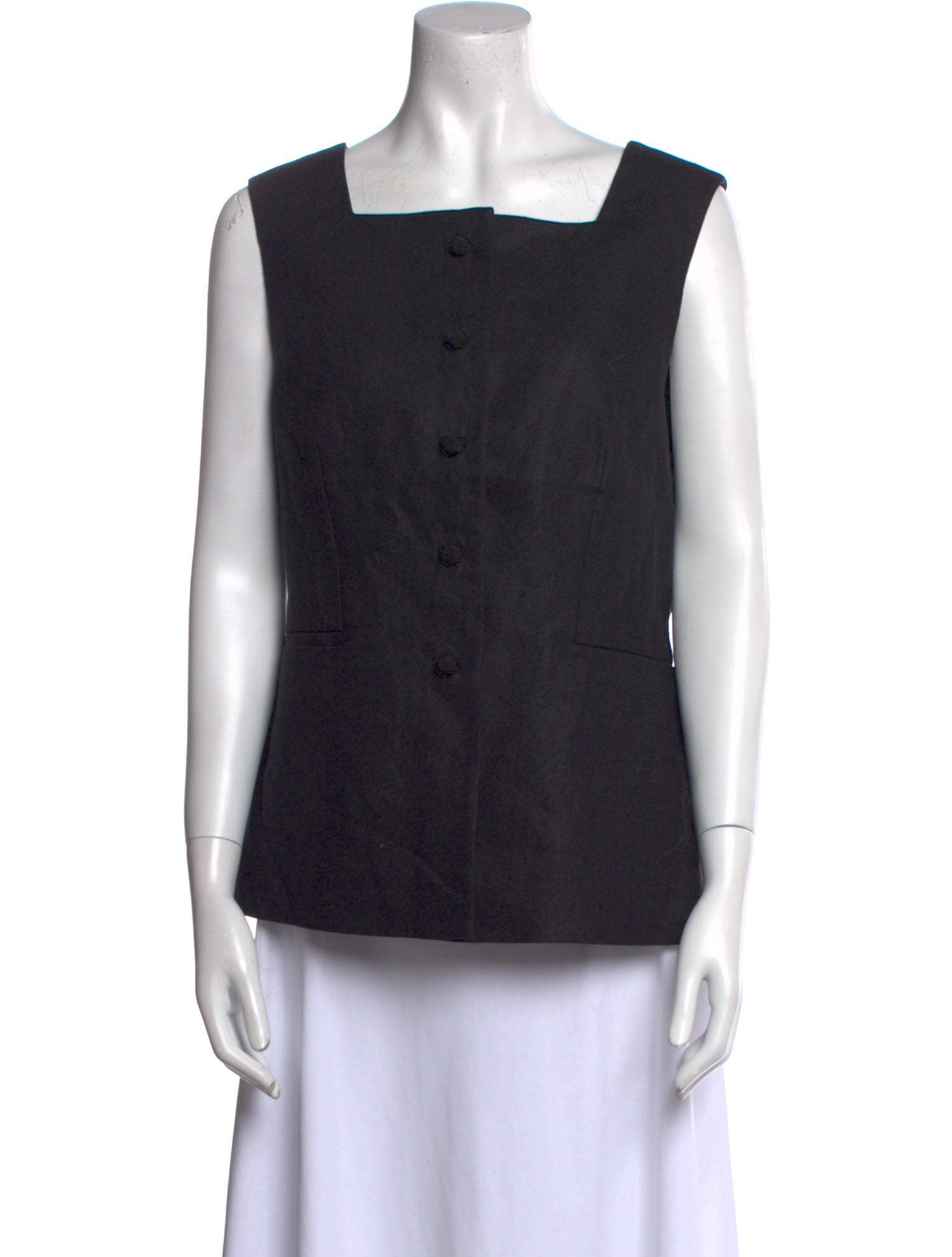 Posse Linen Square Neckline Top w/ Tags