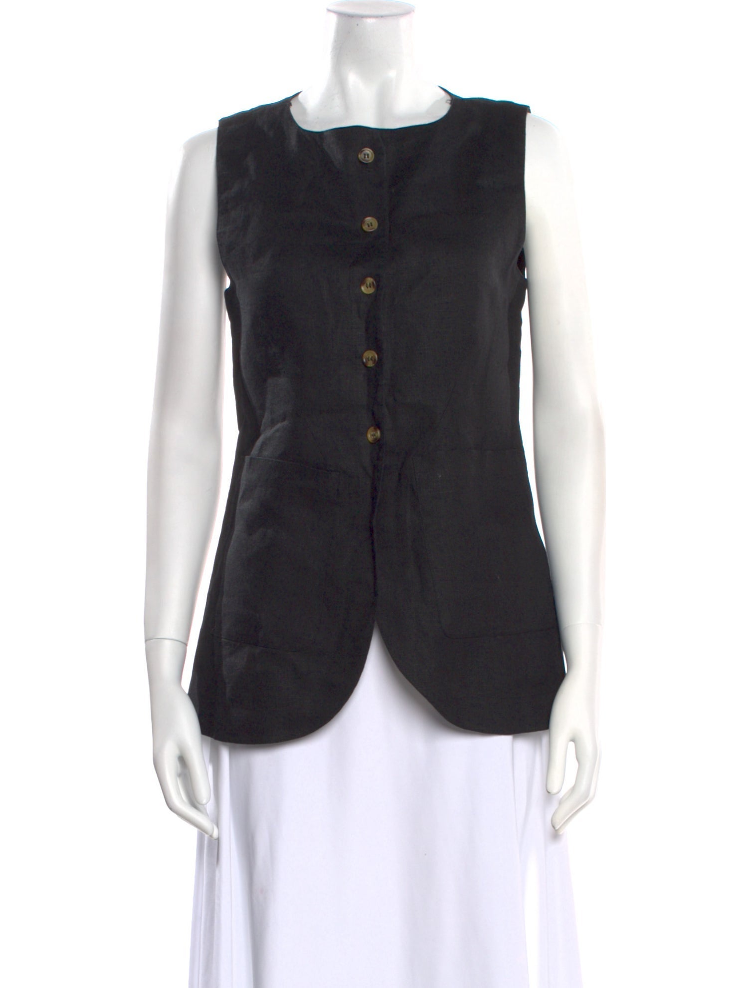 Posse Linen Crew Neck Top