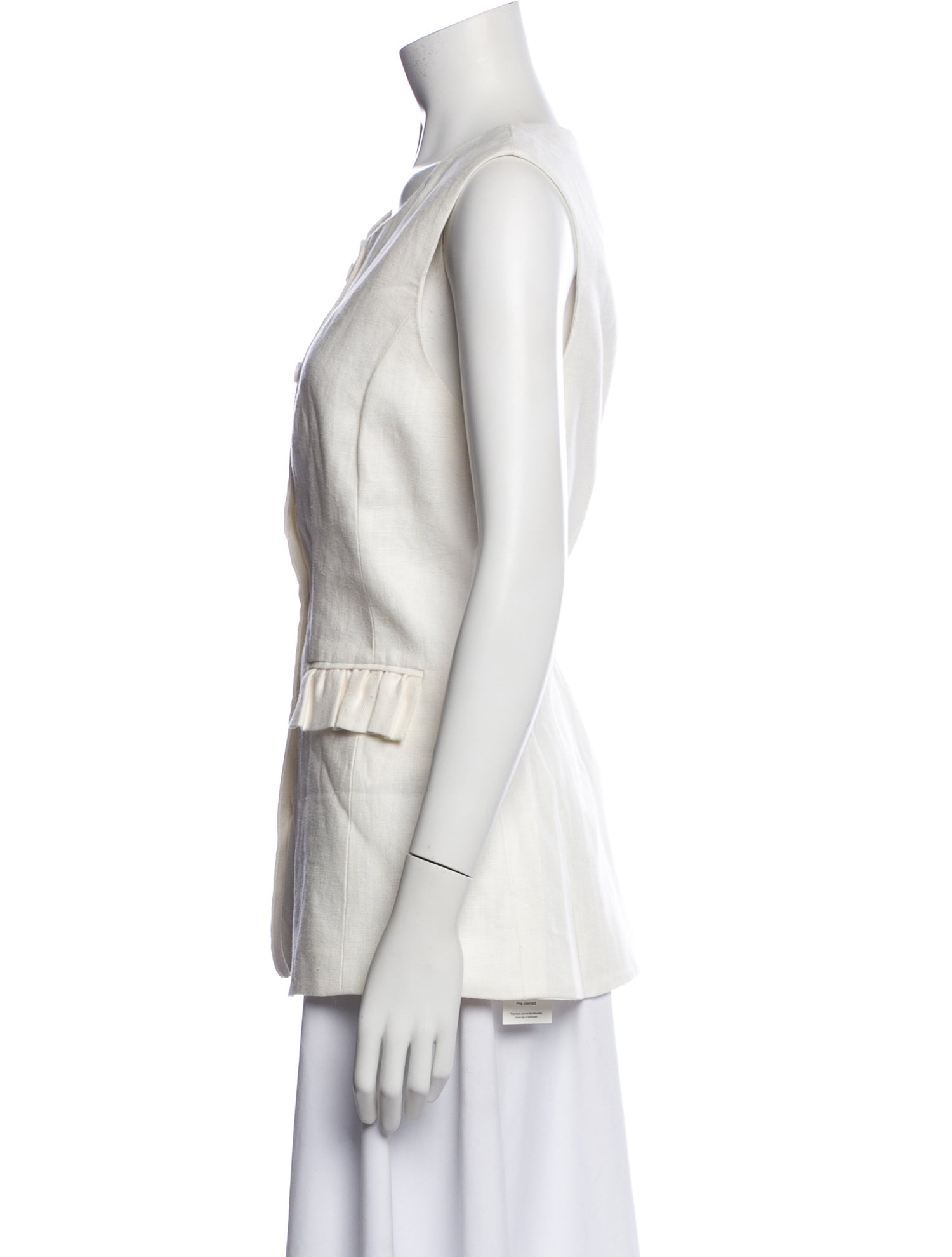 Posse Linen Crew Neck Blouse w/ Tags