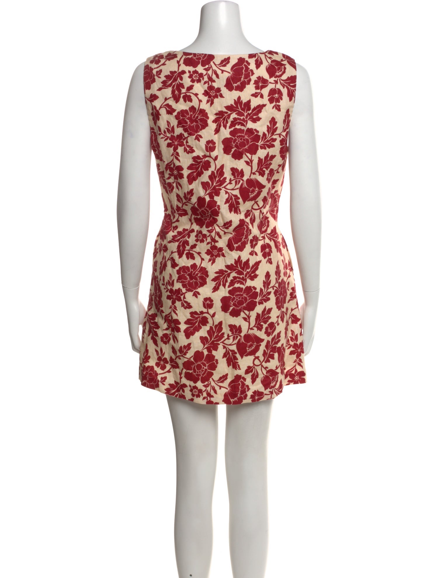 posse red linen dress Posse Elise Tiered Linen-blend Maxi Dress