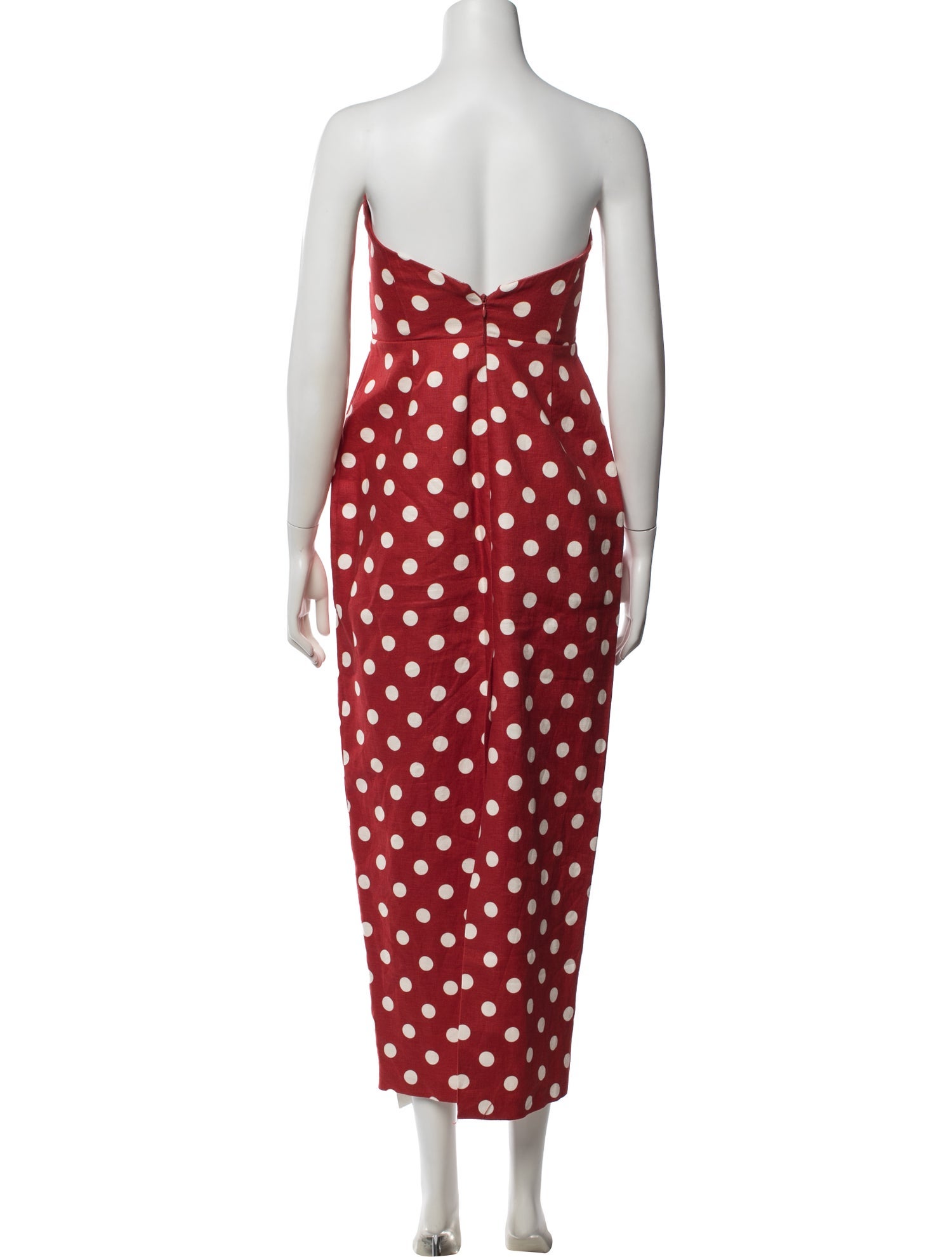 posse red polka dot dress PALOMA DRESS POSSE