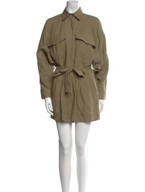 Piece of White Linen Romper