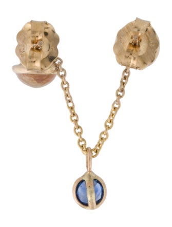 Piper Gore 14K Sapphire Drop Single Earring