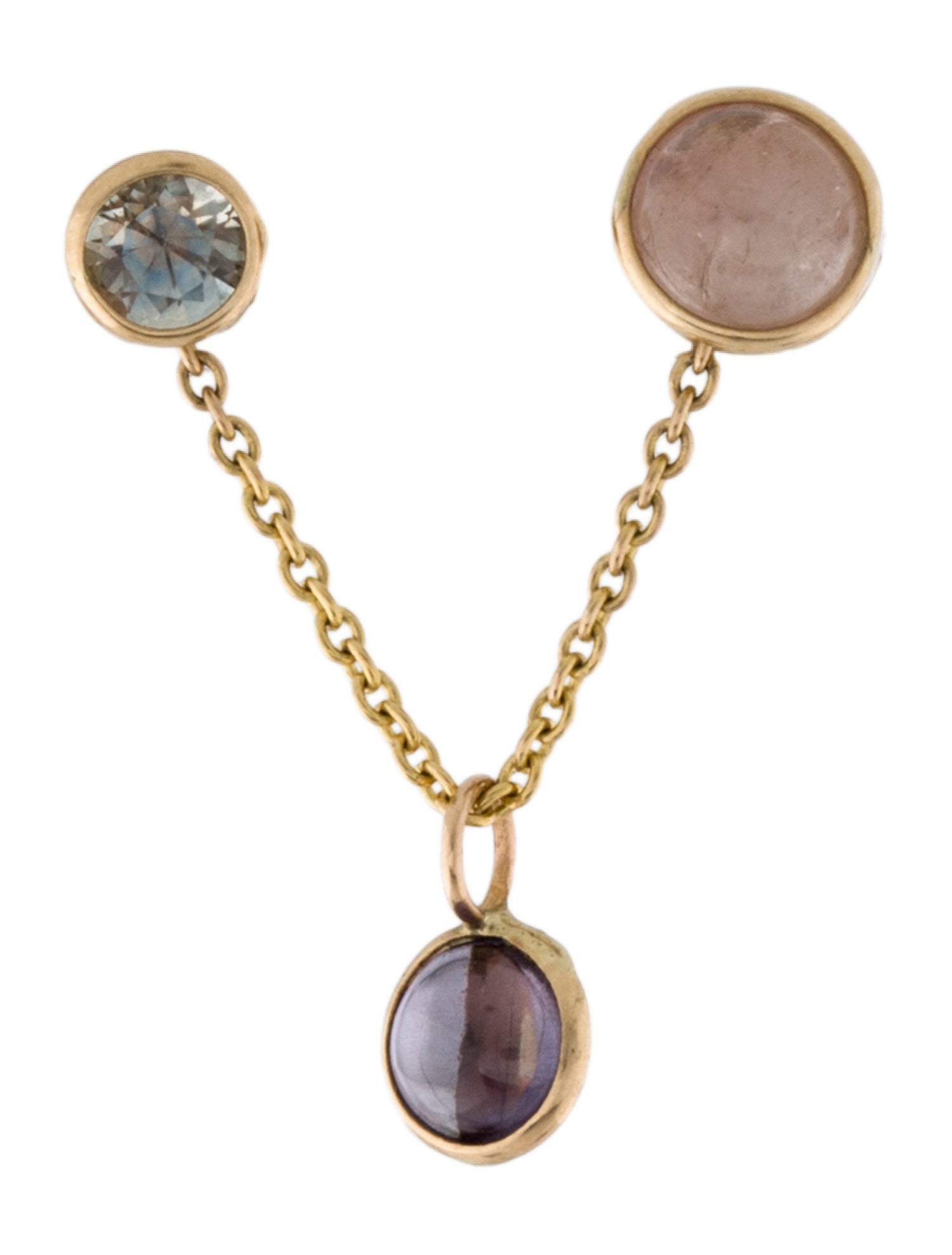 Piper Gore 14K Sapphire Drop Earrings