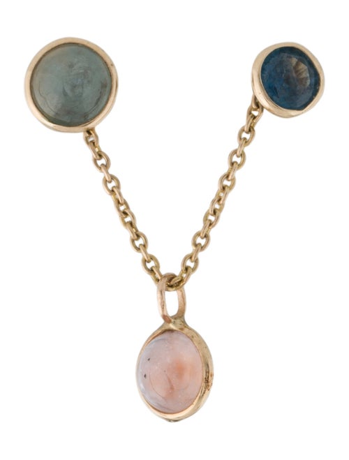 Piper Gore 14K Sapphire Drop Single Earring