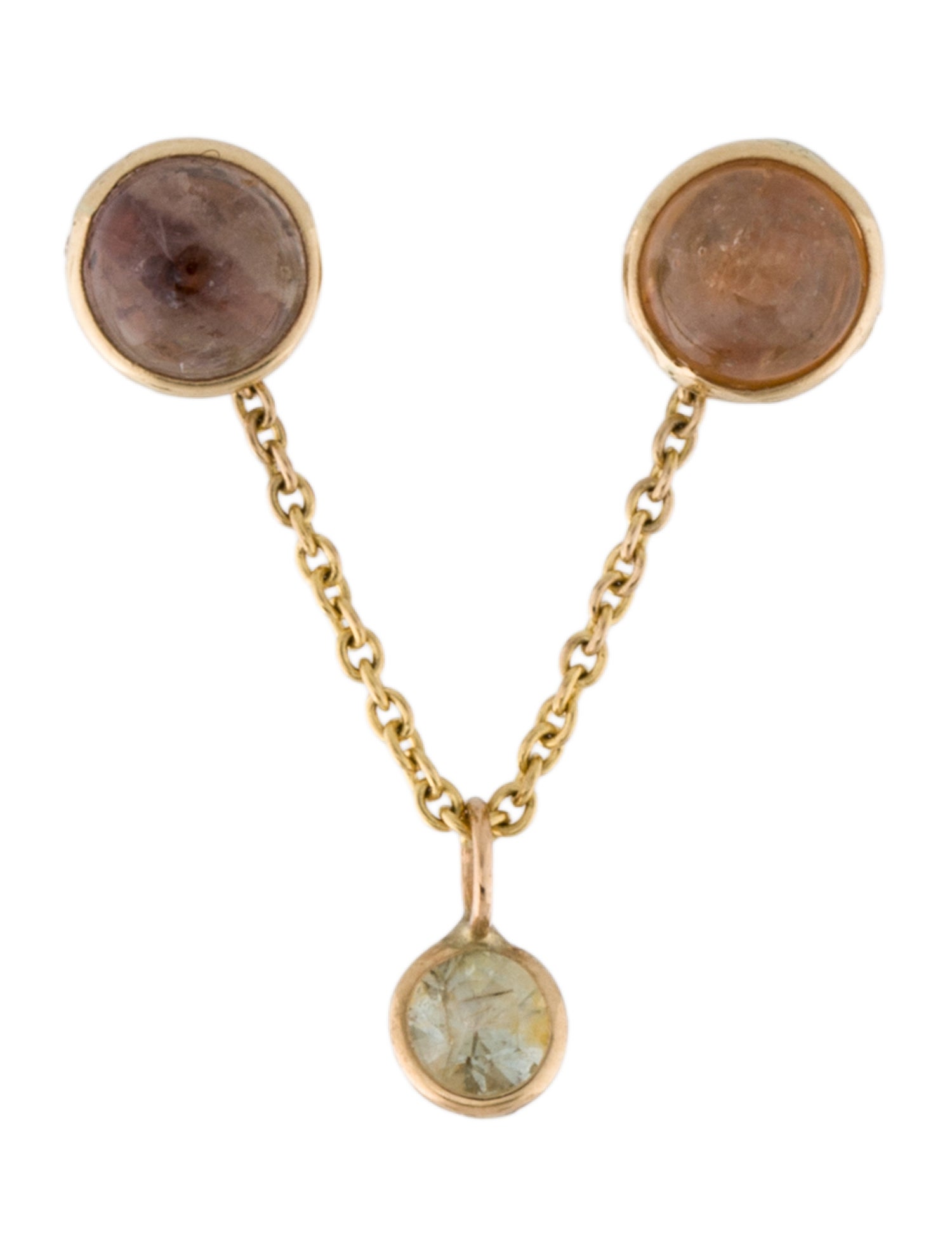 Piper Gore 14K Sapphire Drop Earrings