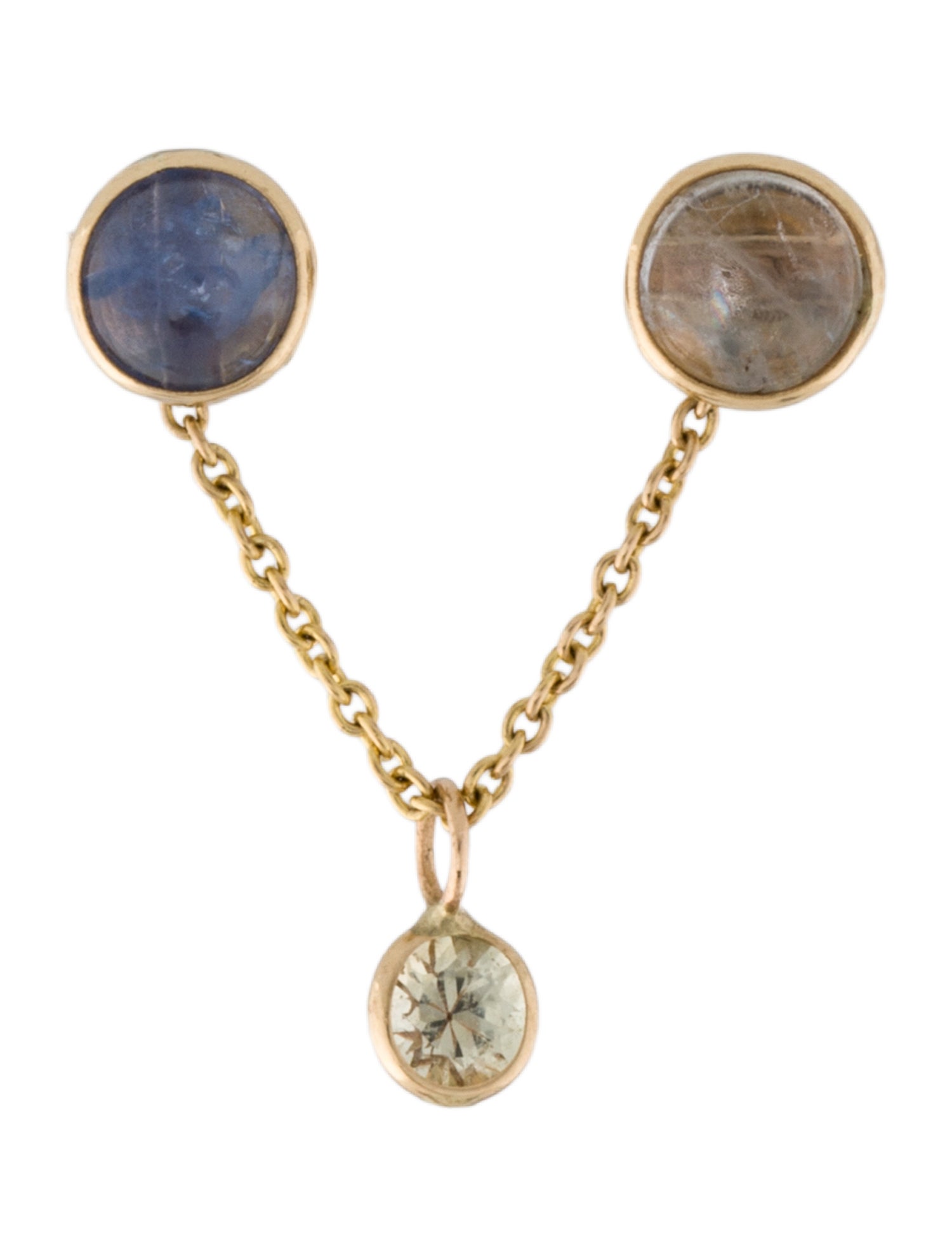 Piper Gore 14K Sapphire Drop Earrings