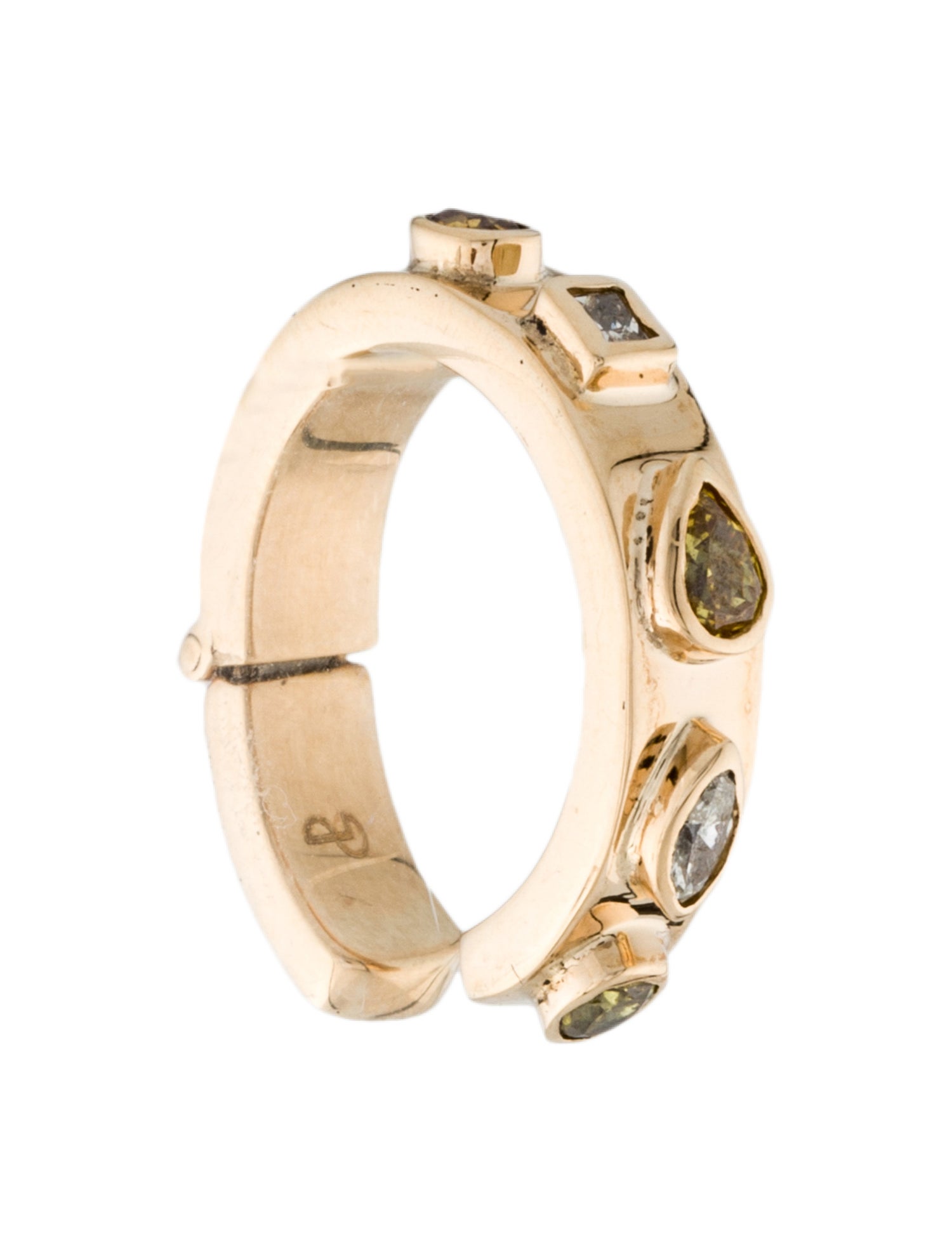 Piper Gore 14K Diamond Confetti Ear Cuff