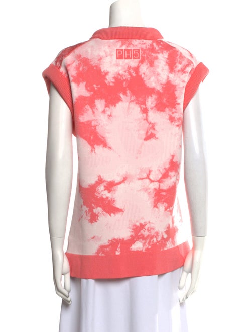 PH5 Floral Print V-Neck Top