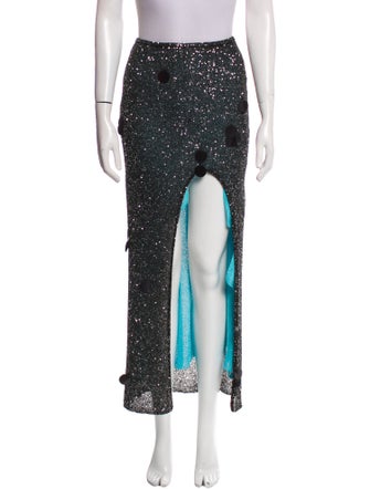 PH5 Patterned Midi Length Skirt