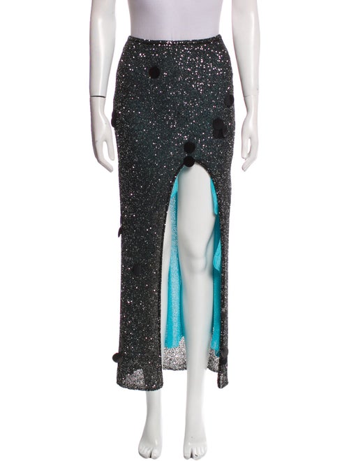 PH5 Patterned Midi Length Skirt