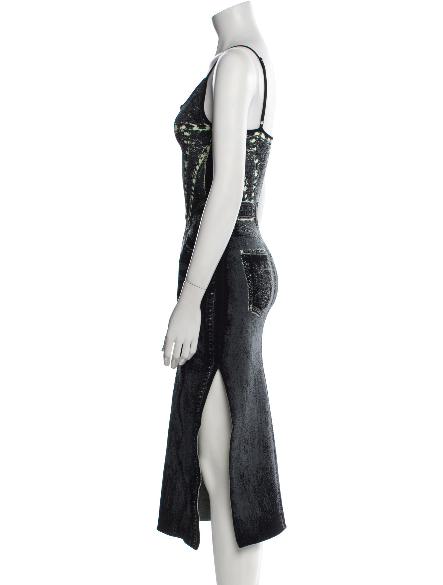 PH5 Printed Midi Length Dress